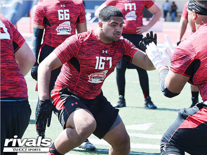 2017 three-star Independence (Ore.) Central defensive tackle Marlon Tuipulotu