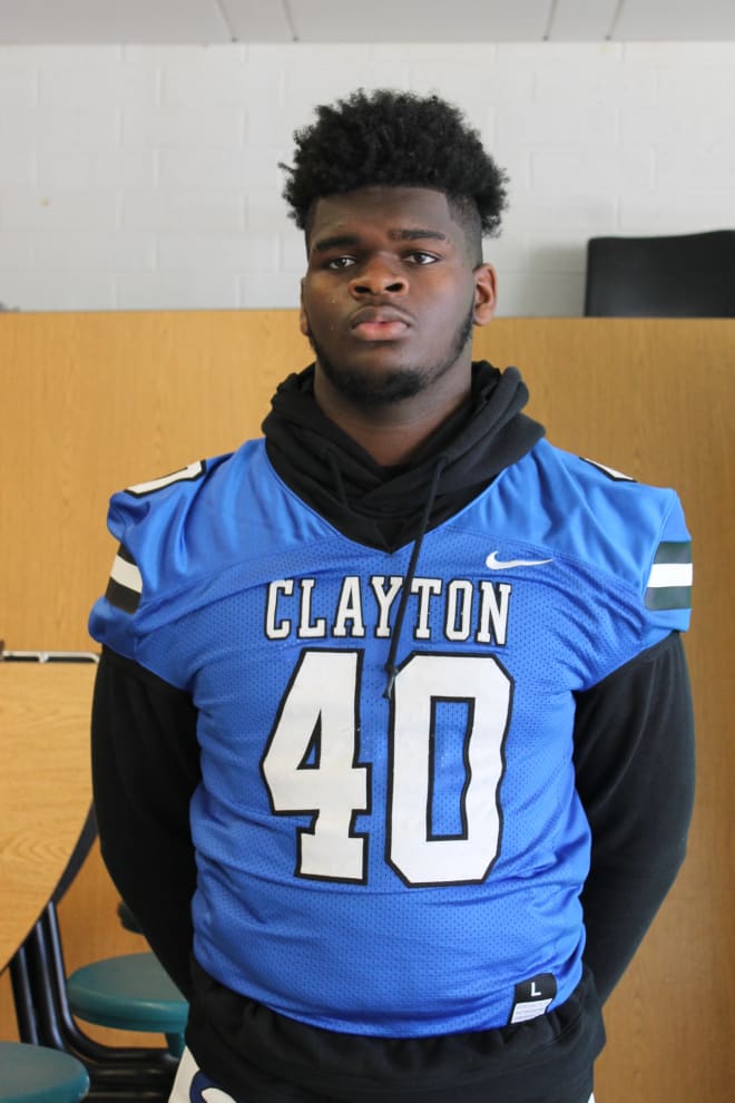 Clayton (N.C.) High sophomore defensive end Keshawn Stancil was offered by NC State on May 16.
