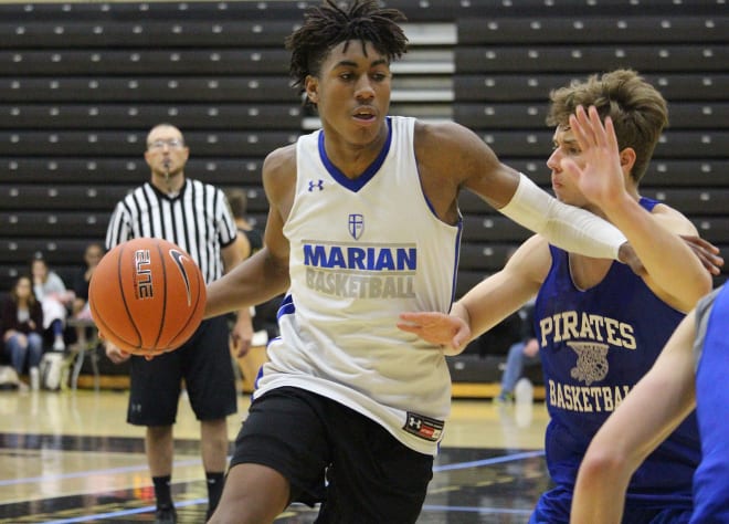 Purdue commitment Jaden Ivey is one of several Boilermaker recruits playing in this weekend's Charlie Hughes Shootout.