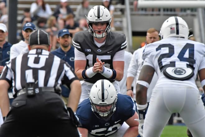 Blue Tops White, 10-0, In Annual Spring Game - Penn State Athletics