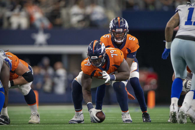 Denver Broncos: Lloyd Cushenberry starting right away at center?