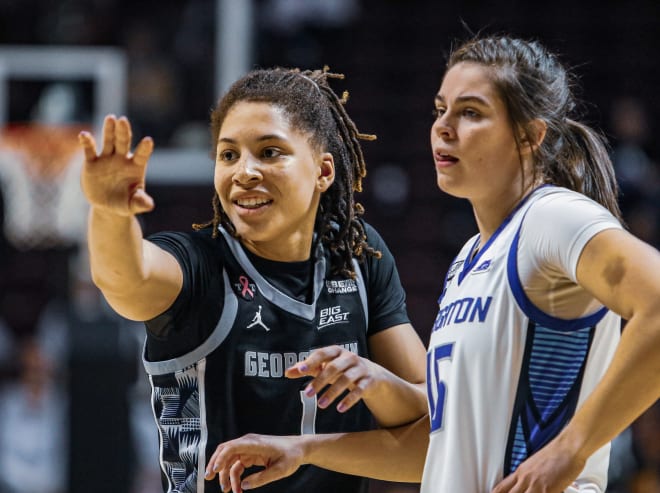 Kelsey Ransom and Georgetown fight again today! 