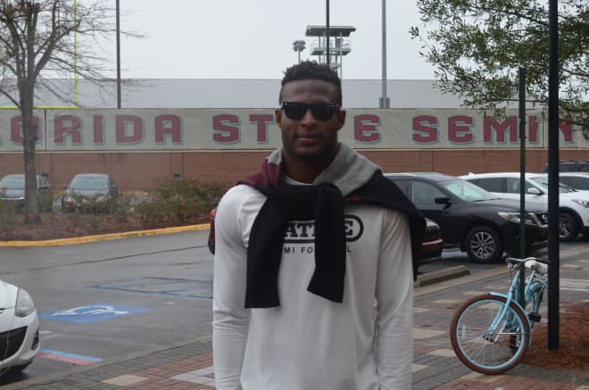DE Kayode Oladele committed to FSU on Saturday.