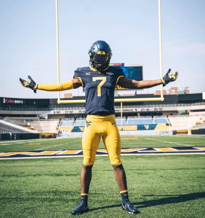 Caldwell has committed to the West Virginia Mountaineers football program.