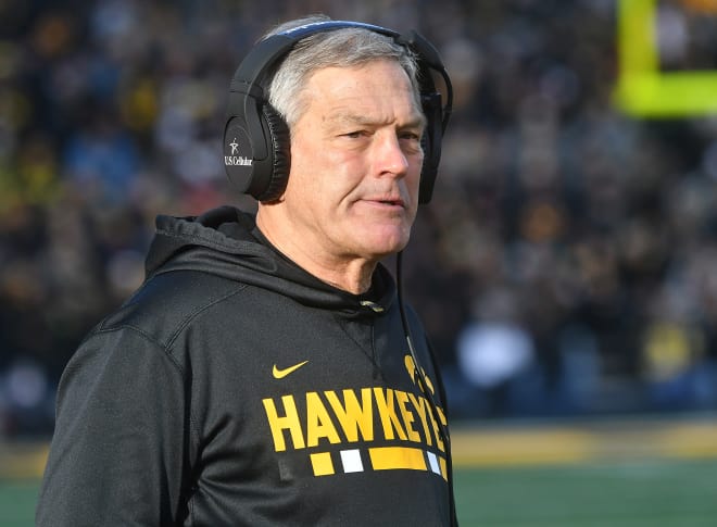 Kirk Ferentz and Iowa have paused football activities for the rest of this week, but the Hawkeyes still plan to play Missouri in the Music City Bowl.