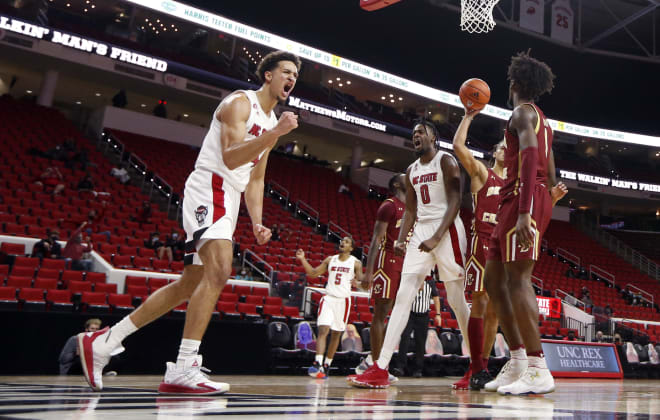 NC State Wolfpack basketball Jericole Hellems 