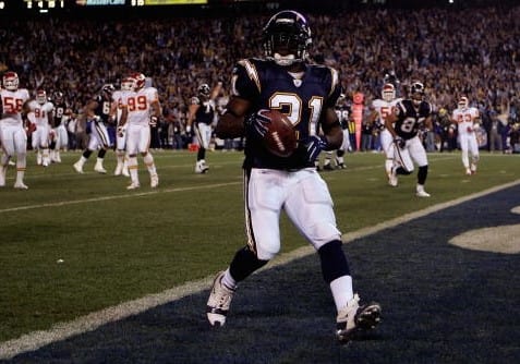 LaDainian Tomlinson went on to a Hall of Fame career in the NFL.