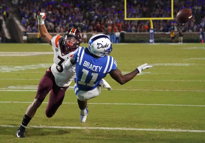 It may be safe to call Caleb Farley a cornerback starter for the Hokies heading into Fall.