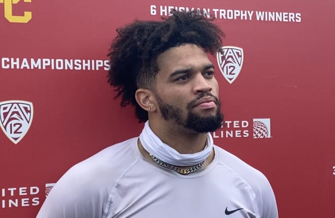WATCH: USC's team captains speak after practice Tuesday of Colorado ...