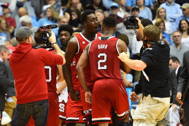 NC State picked up a huge 95-91 overtime victory at North Carolina on Saturday.