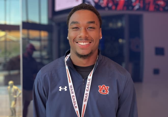 Dante Core took his first visit to Auburn Saturday.