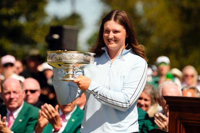 Lottie Woad had birdies on Nos. 15, 17 and 18 to win at Augusta a week ago.