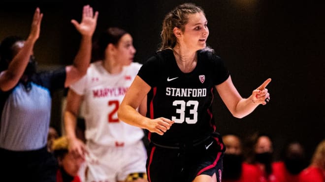 Hannah Jump led the way for Stanford with 21 points on 7-14 shooting from 3-point range. 
