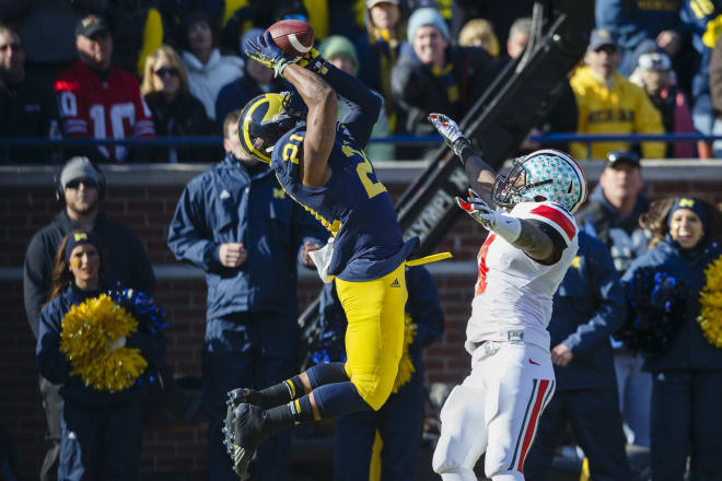 Gallon holds the top single game receiving yards mark at Michigan. (USA Today Sports Images)