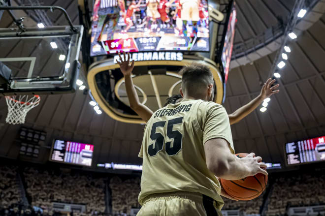 Purdue's Sasha Stefanovic