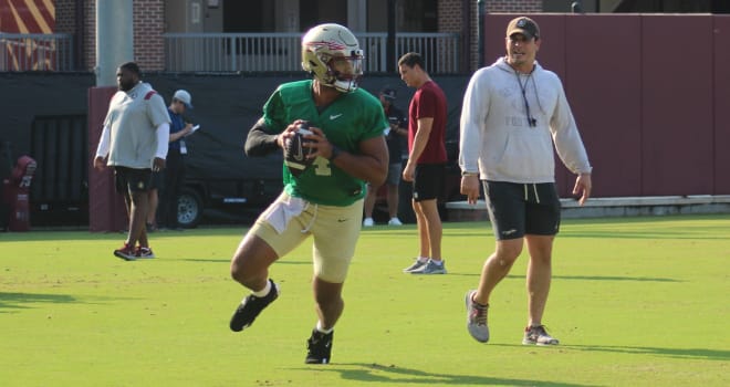 DJ Uiagalelei and the receivers are beginning to click in the passing game.