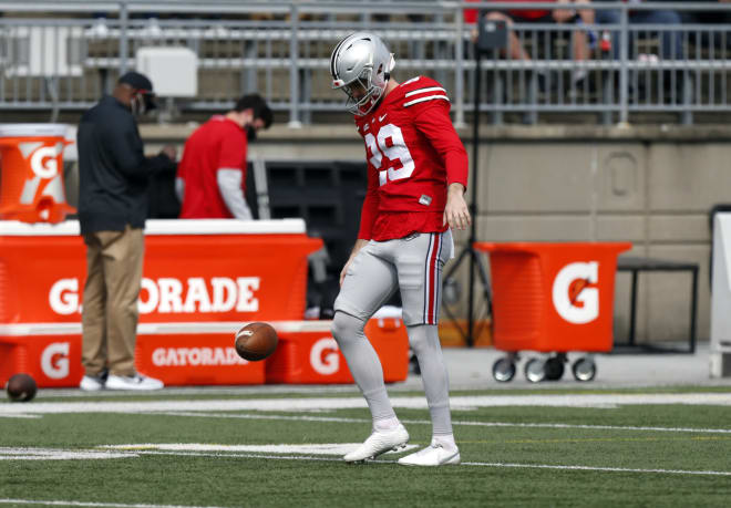 Jesse Mirco is expected to take over for program mainstay Drue Chrisman at punter.