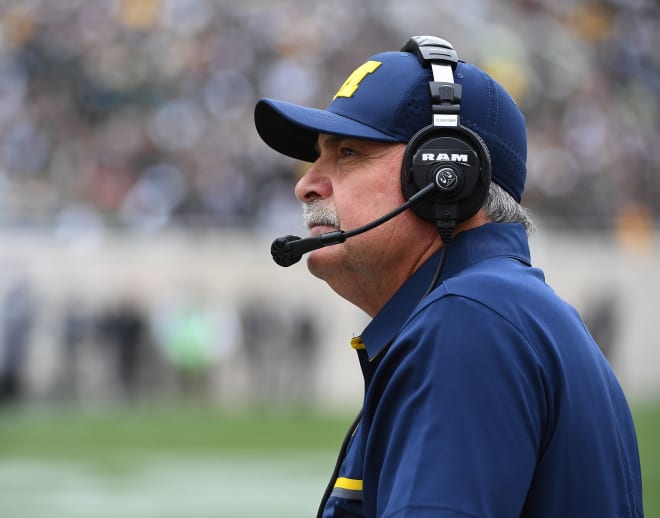 Defensive coordinator Don Brown insists his crew has to take care of business, no matter what offense U-M runs.