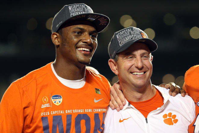Deshaun Watson, Dabo Swinney and the Clemson Tigers are one win away from a national title.