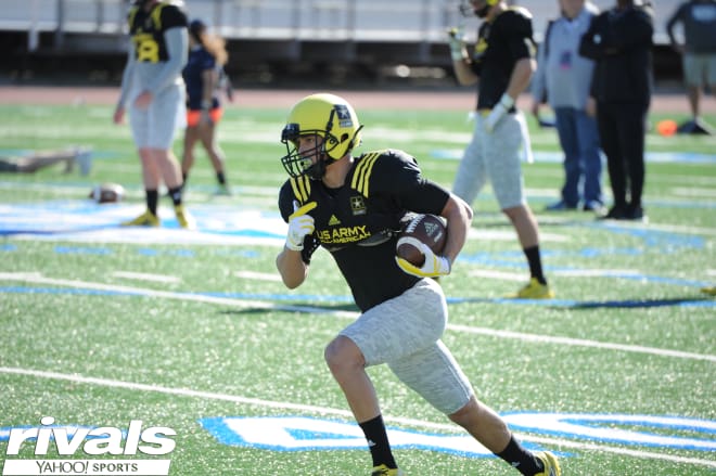 Iowa City (Iowa) West three-star wide receiver Oliver Martin has Notre Dame high on his list and is not worried about the recent changes on the coaching staff.
