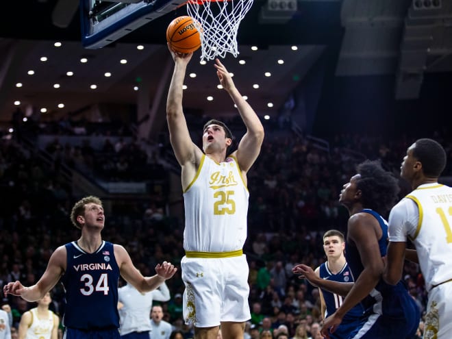 Former Notre Dame forward Matt Zona intends to play basketball at Fordham next season.