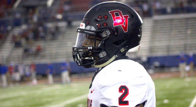 Texas running back Tavierre Dunlap is committed to Michigan Wolverines football recruiting, Jim Harbaugh.