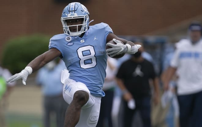 Michael Carter ran for 1,000-plus yards in each of his last two seasons at UNC.