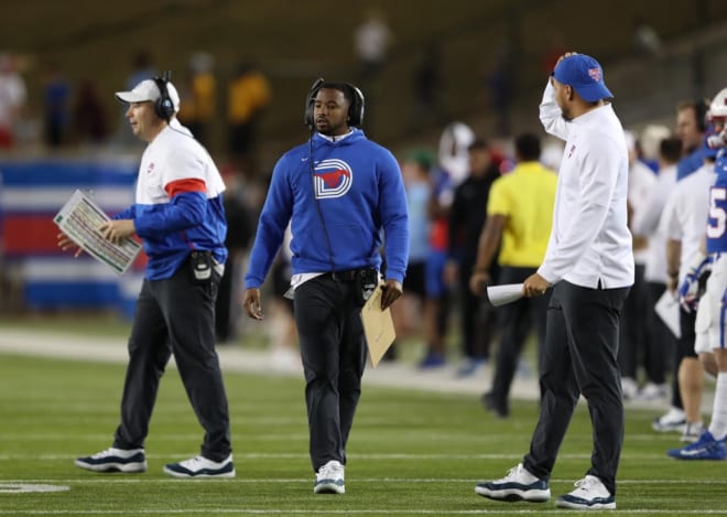 Ra'Shaad Samples has gone from an assistant to running backs coach for SMU -- and he's only 24.