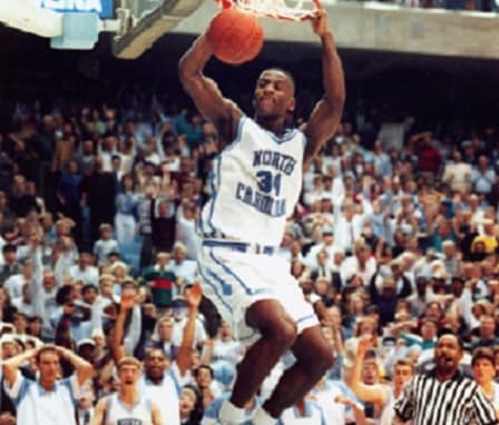 George Lynch's 1993 steal and slam versus FSU set off an eruption at the Dean Dome like few others at the Dean Dome. 