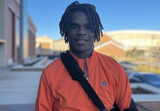 Cameron Sparks visited Auburn Saturday.