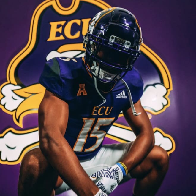 Clover linebacker Shon Brown is East Carolina's ninth commitment for the class of 2020.