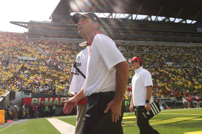 Coming back to Oregon was very emotional for Nebraska head coach Mike Riley this week. 