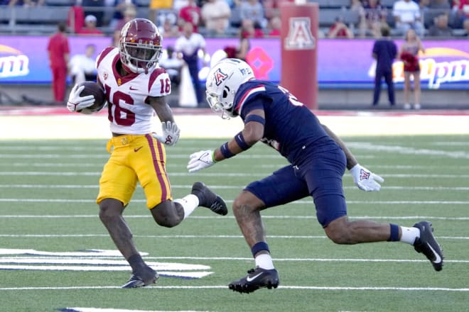 Arizona safety Jaxen Turner finished with the highest PFF grade on defense for the Wildcats against USC.