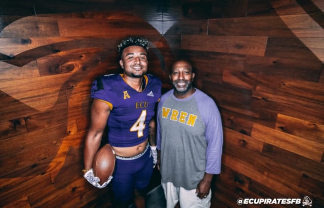 Tight end prospect Logan Clark paid ECU a Friday visit where he came away with a good feeling from the coaches.