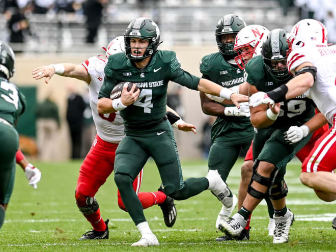 Nebraska football has targeted Michigan State QB transfer Sam Leavitt