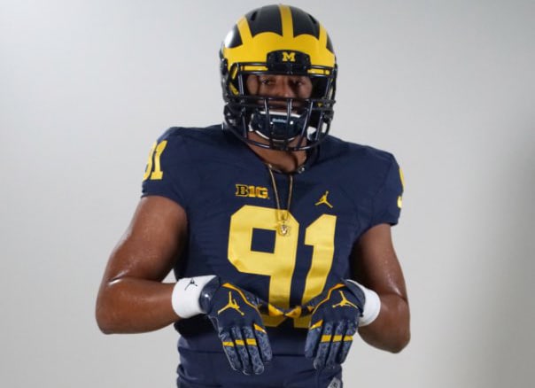 Three-star defensive end Taylor Upshaw is commitment No. 2 along the defensive line for U-M in 2018.