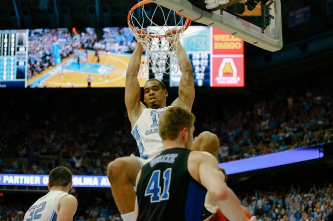 Garrison Brooks knows a thing or two about the UNC-Duke rivalry, as he's played 120 minutes in six such matchups. 