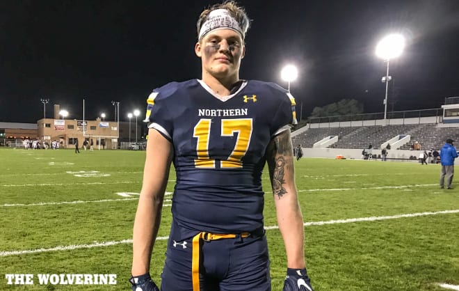 Offered defender Braiden McGregor has seen Michigan in person as much as any prospect in the state this fall.