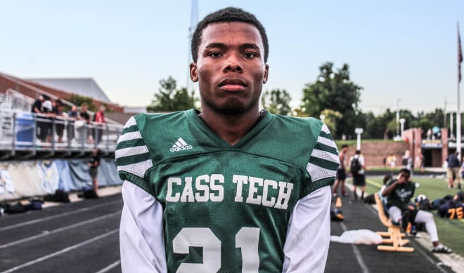 Kalon Gervin has become one of Michigan's top, in-state targets in 2018.