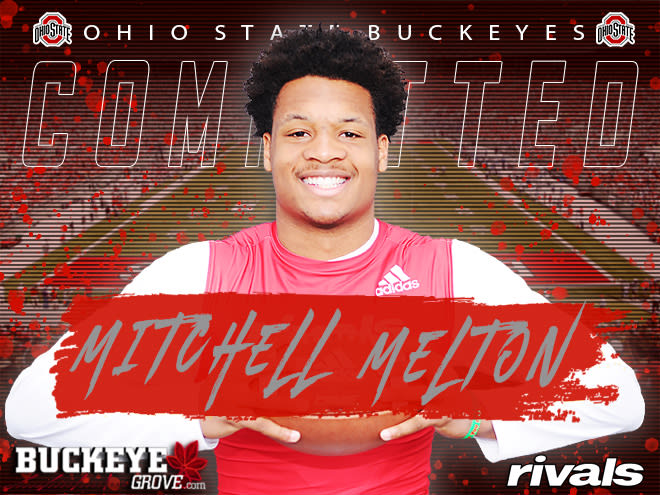 Melton is commitment No. 17 for Ohio State in the 2020 recruiting class.