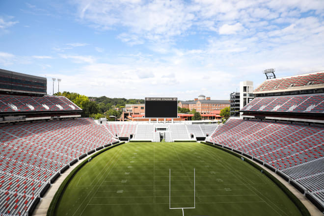 One Step Closer To Sanford Stadium At