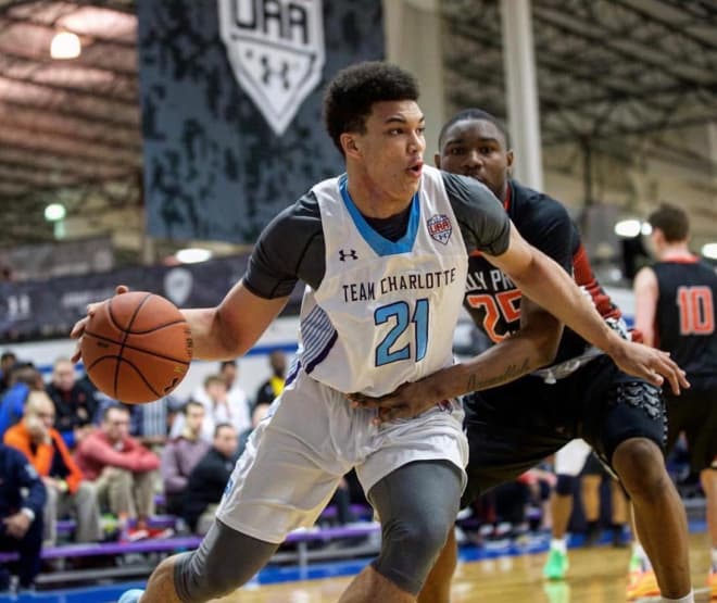 Everything about Ian Steere's game is growing, a reason the Tar Heels have begun contact with the 2018 forward.