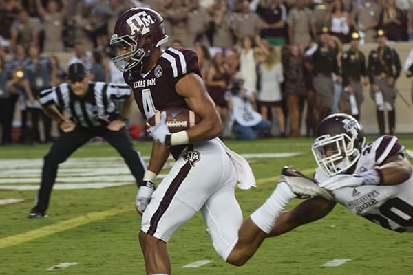 Former Texas A&M LB Tyrel Dodson suspended six games