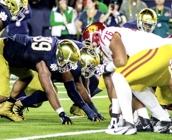 Notre Dame versus USC