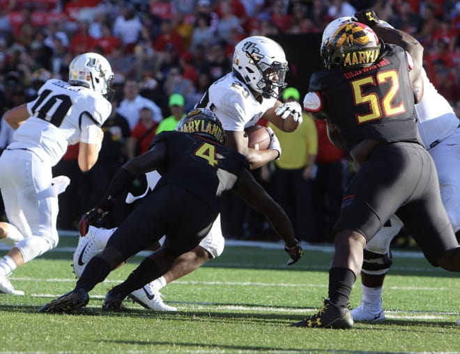 The play of Darnell Savage (No. 4) and the Terps' secondary was a small bright spot against UCF.