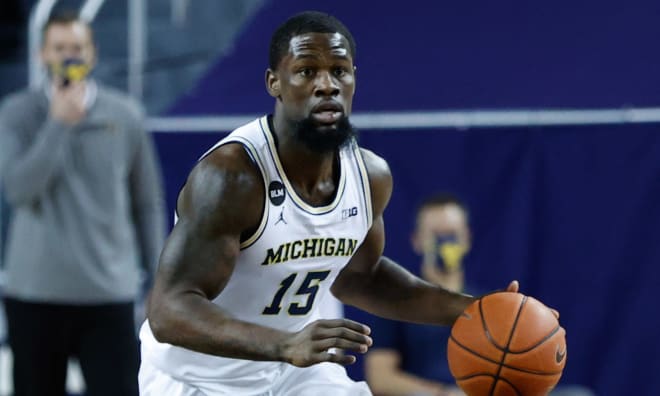 Michigan Wolverines basketball guard Chaundee Brown played a great game in his first taste of G-League Elite Camp action