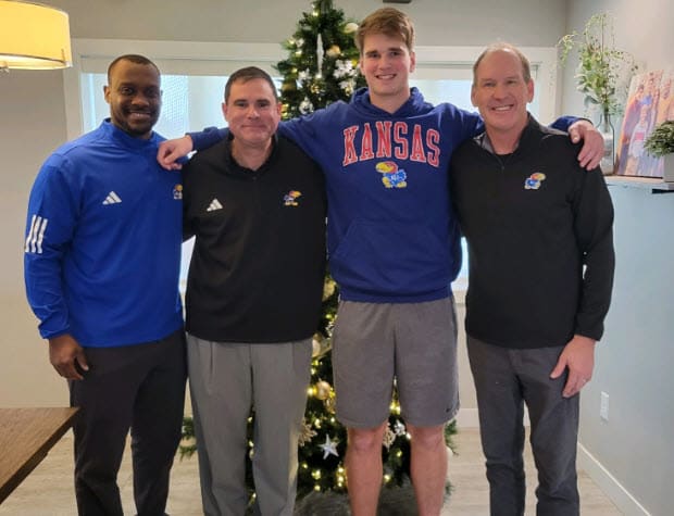 Bruhn got a visit from the coaching staff over the weekend