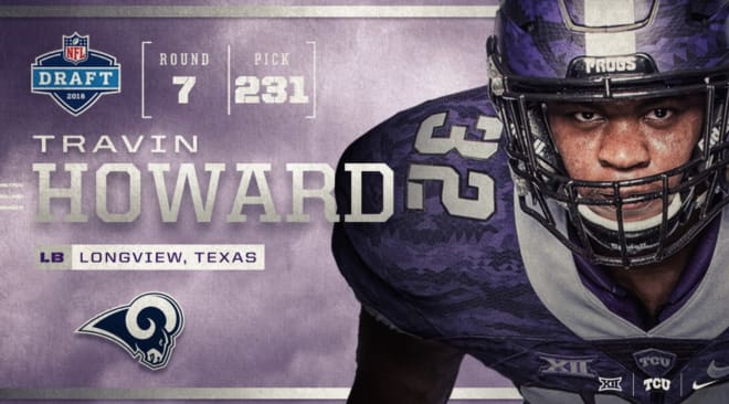 Travin Howard drafted in seventh round by LA Rams - PurpleMenace