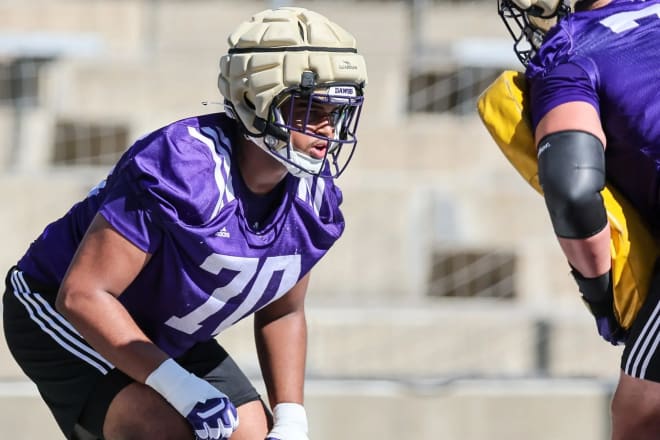 The 6-5 281-pound lineman could fill the need at starting left tackle (Seattle Times Photo)