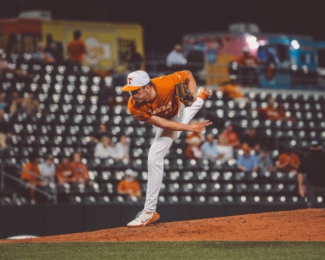 Tanner Witt's stuff was overpowering tonight. (@TexasBaseball)